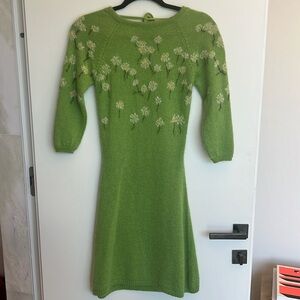 NWT Bernadette backless mohair sweater dress